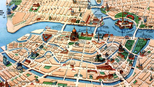 mapa de San Petersburgo
