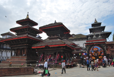 Plaza Durdar. Katmandu